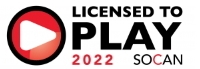 Licensed to PLAY 2022 SOCAN