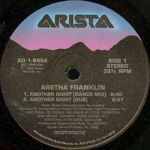 ARETHA FRANKLIN - ANOTHER NIGHT