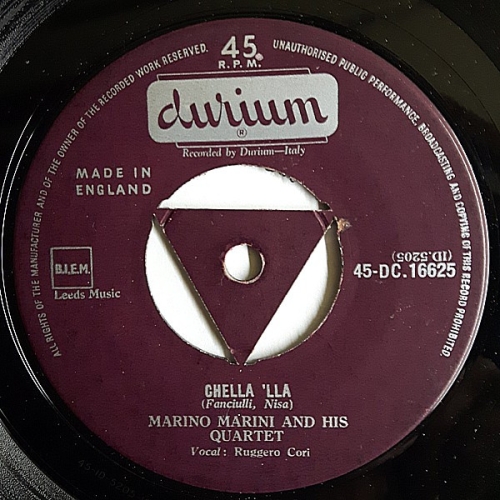 MARINO MARINI - Chella Lla'