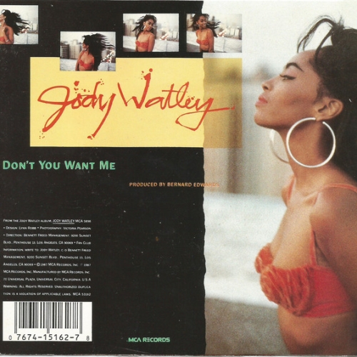 JODY WATLEY - Don't You Want Me