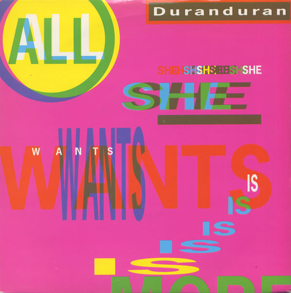 DURAN DURAN - ALL I NEED TO KNOW