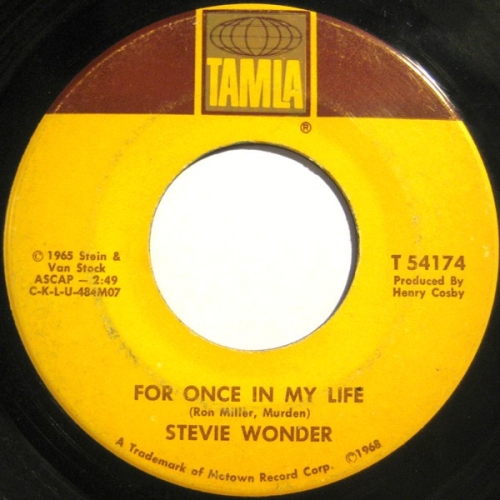 STEVIE WONDER - For Once In My Life