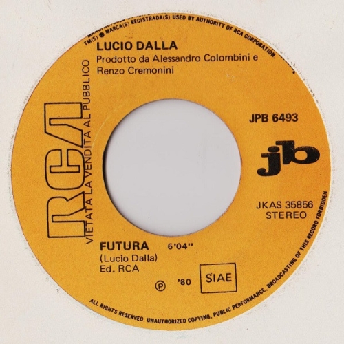 LUCIO DALLA - FUTURA