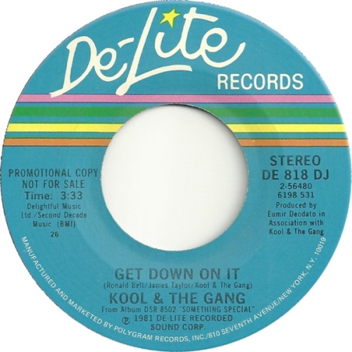 KOOL & THE GANG - GET DOWN ON IT
