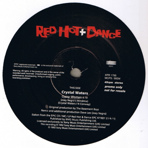 CRYSTAL WATERS - GYPSY WOMAN