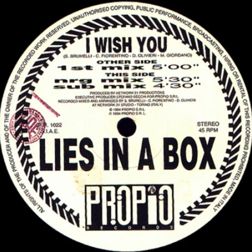 LIES IN A BOX - I WISH YOU
