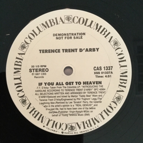 TERENCE TRENT D'ARBY - If You All Get to Heaven