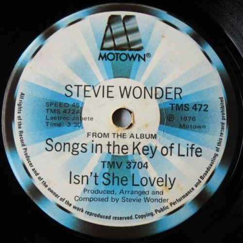 STEVIE WONDER - ISN'T SHE LOVELY