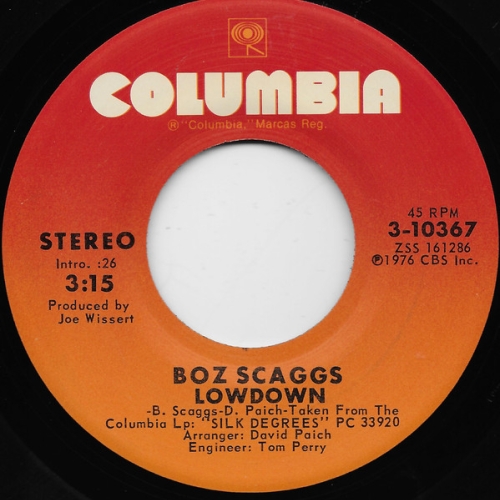 BOZ SCAGGS