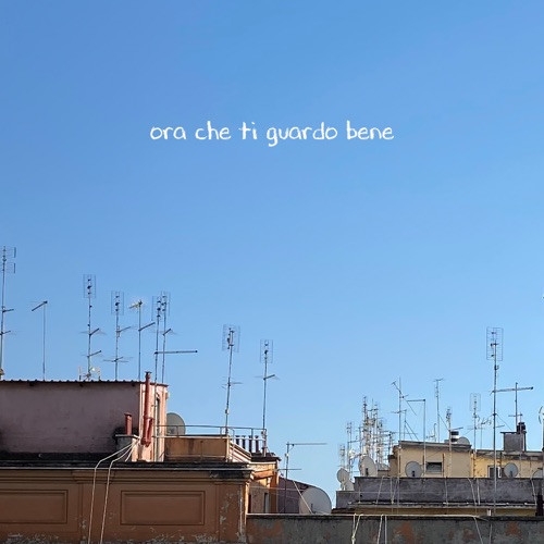 GAZZELLE - ORA CHE TI GUARDO BENE 

