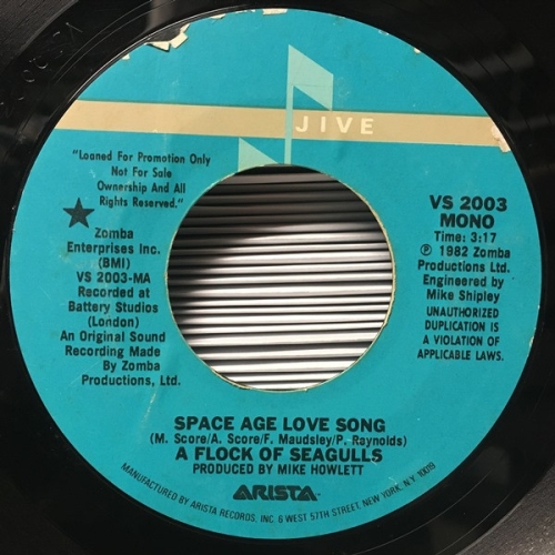A FLOCK OF SEAGULLS - SPACE AGE LOVE SONG