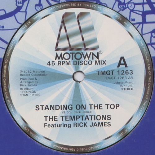 THE TEMPTATIONS, RICK JAMES