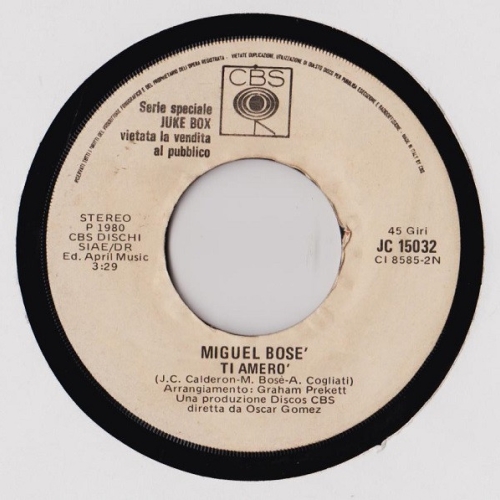 MIGUEL BOSè