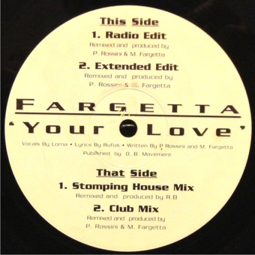 FARGETTA - Your love